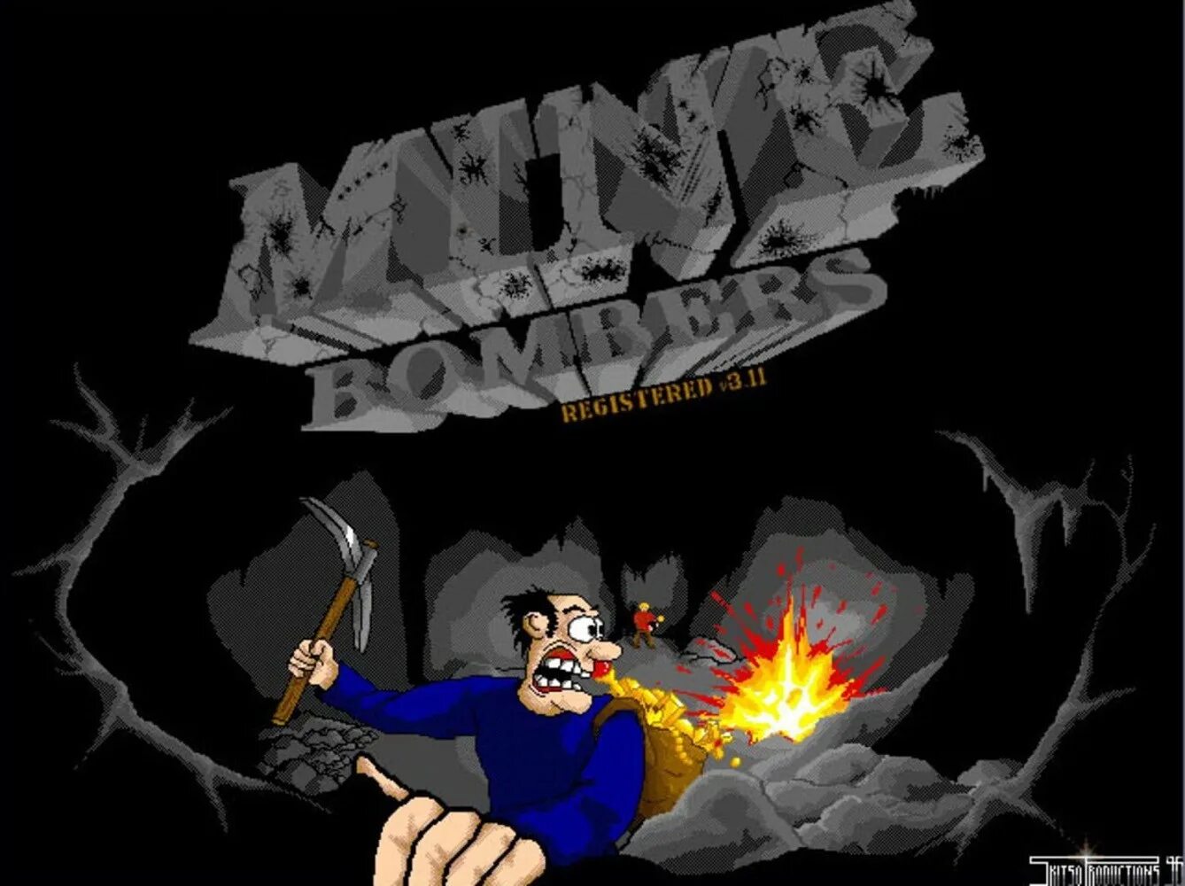 Старая игра mine. Mine Bombers игра. Bombers dos игра. Mine Bombers Remake. Bomber Mini game.