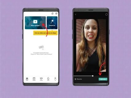 Adicionando um novo projeto no CapCut (Imagem: ReproduçãoCapCut). 