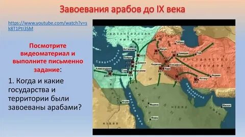 Арабы история 6 класс кратко