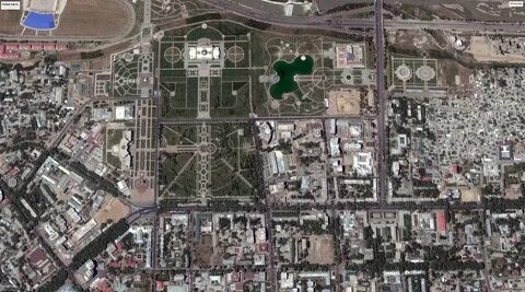 Через спутник покажи