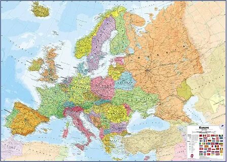 Географический атлас европы