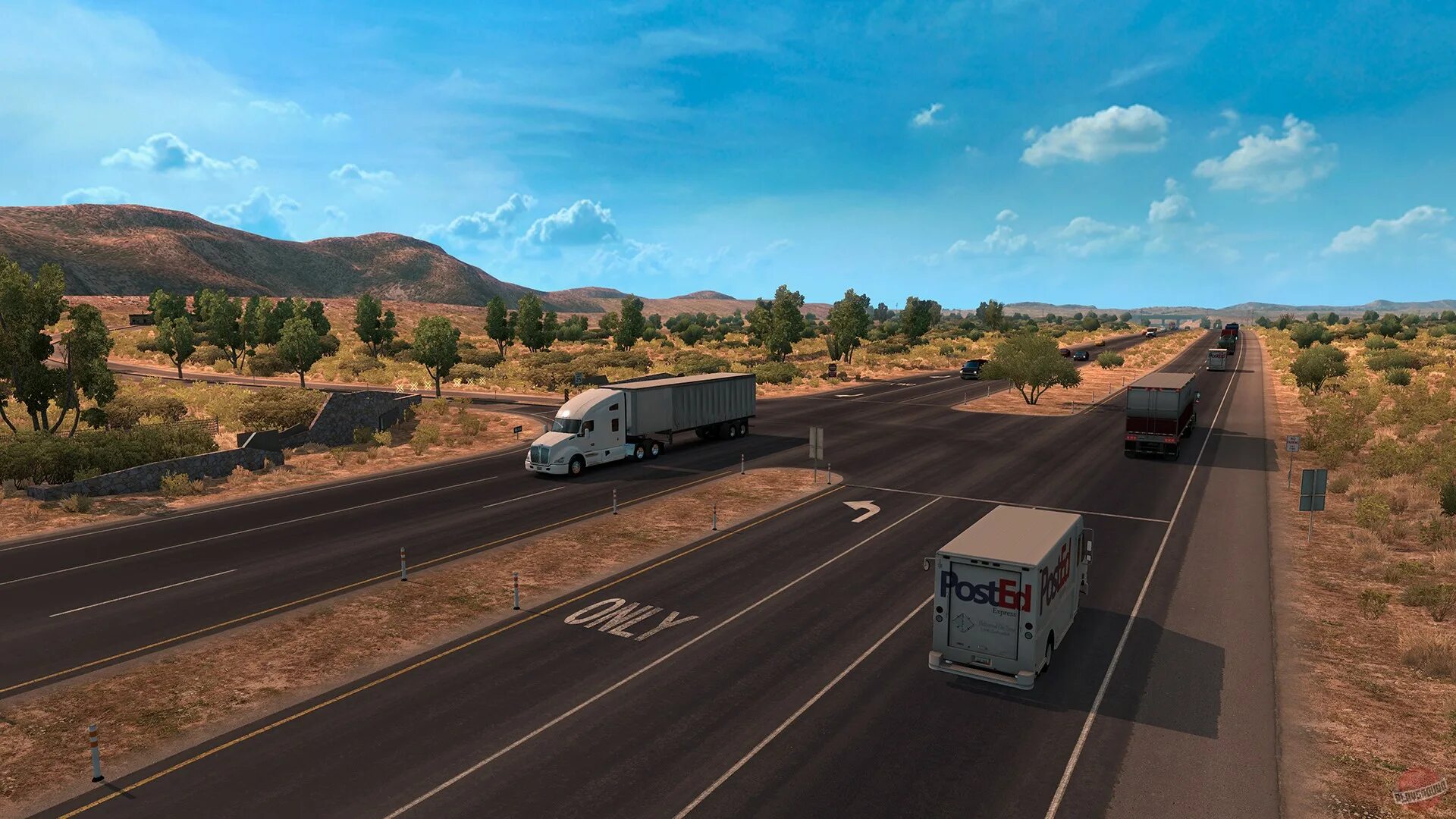 American truck simulator. Американ трак симулятор Аризона. American Truck Simulator Гранд каньон. ATS штат Аризона. Американ трак штаты.