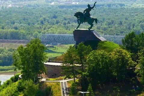 Достопримечательности башкирии на машине летом