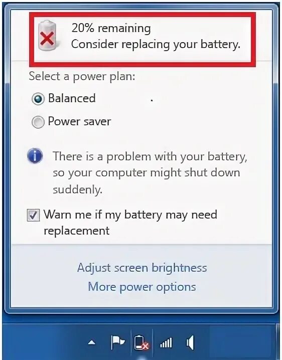 Your Battery has experienced permanent failure and needs to be replaced. Your Battery has experienced permanent failure and needs to be replaced dell.