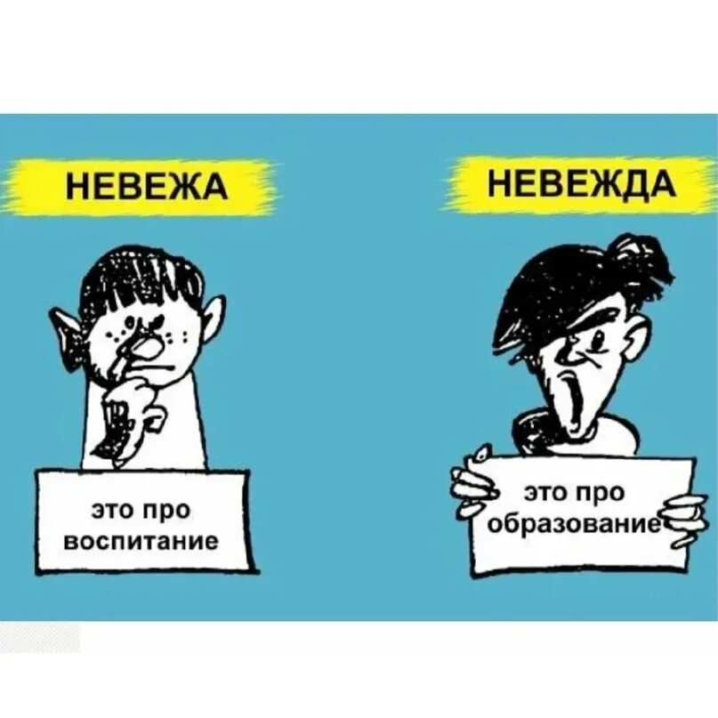 Невежда читать. Невежа и невежда. невежа невежда паронимы. невеа иневеждаразница.