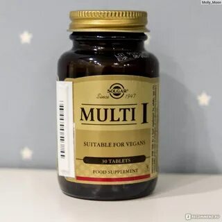 Solgar multi i таблетки