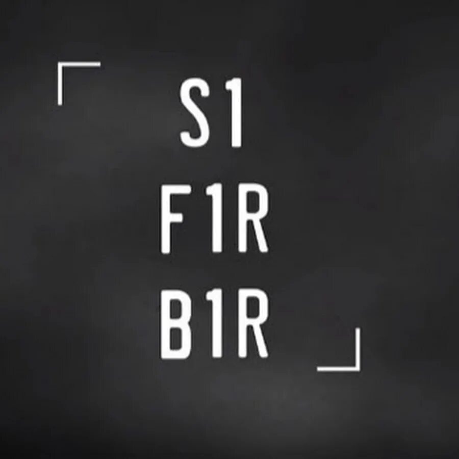 Sifir bir. Sifir 1. R1b. F1b.