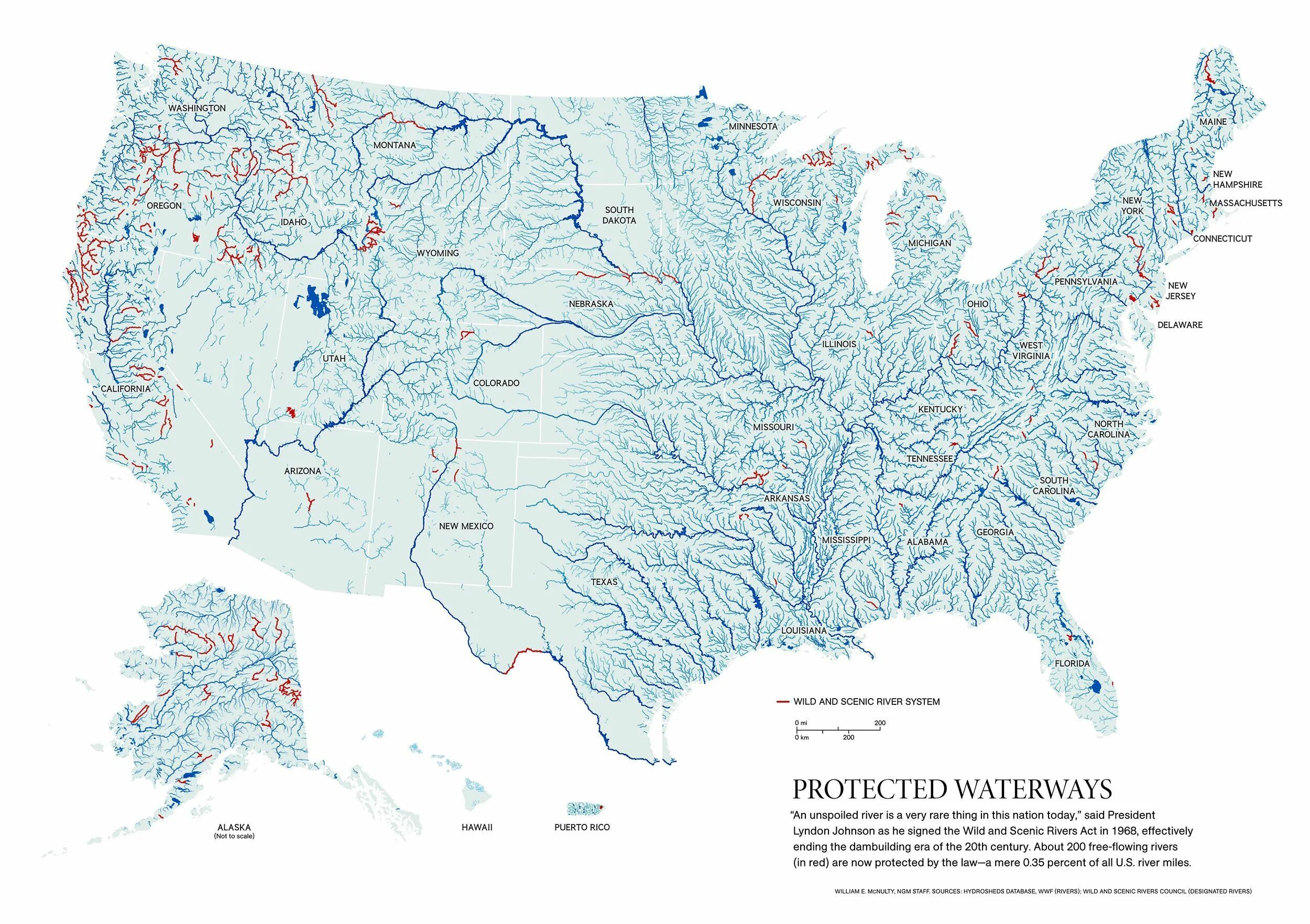 Карта рек северной америки на русском. Карта водных ресурсов США. Водные ресурсы США карта. Крупные реки и озера США на карте. Поверхностные воды США на карте.