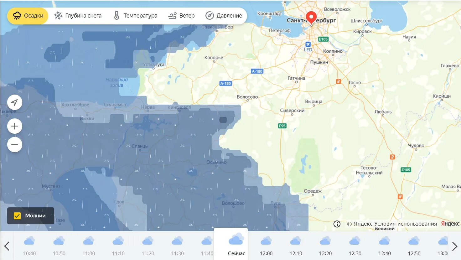 Карта дождей спб. Главный синоптик Санкт-Петербурга.