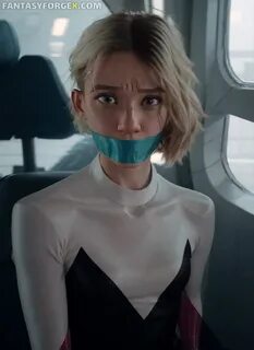 superheroine gagged 