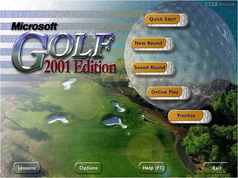 Microsoft Golf 2001 Edition. Golf 2001 Edition games. Игры Майкрософт. Microsoft Golf 2005.