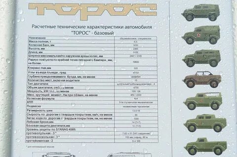 Характеристика машины танк 300