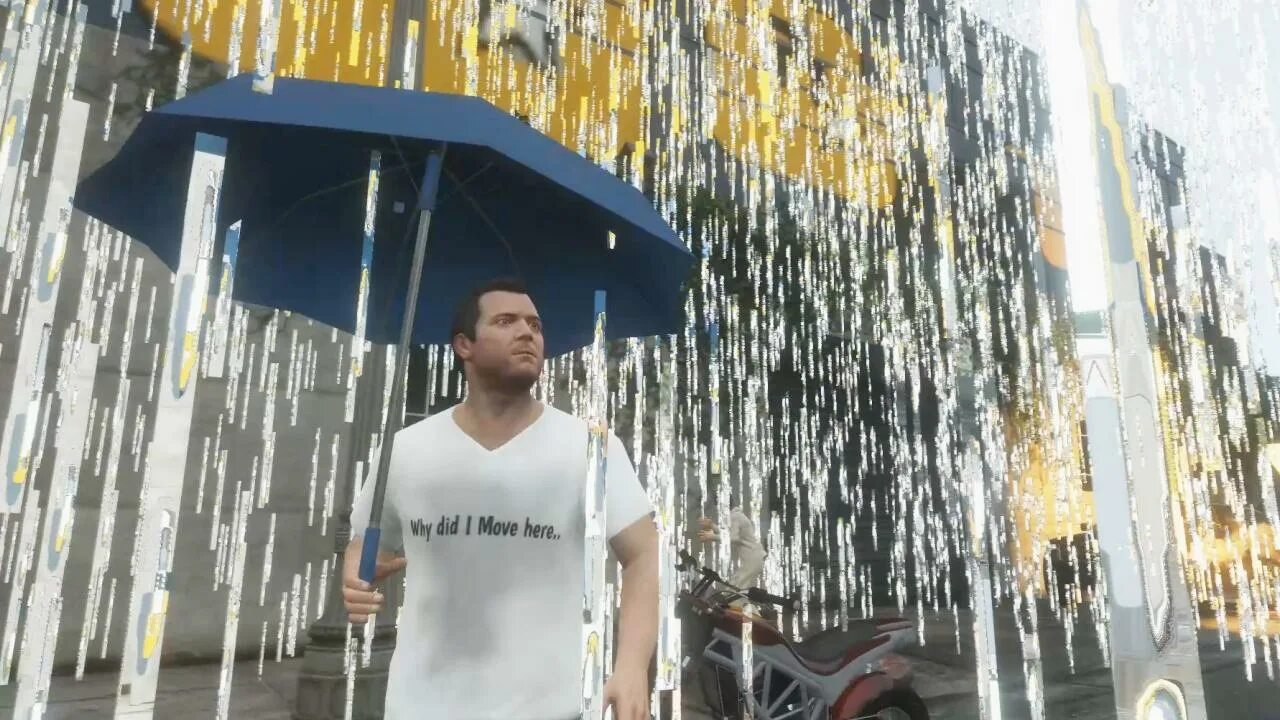 The rain mod. GTA Definitive Edition дождь. GTA Trilogy Rain. ГТА 5 дождь. Дождь в ГТА Сан андреас ремастер.