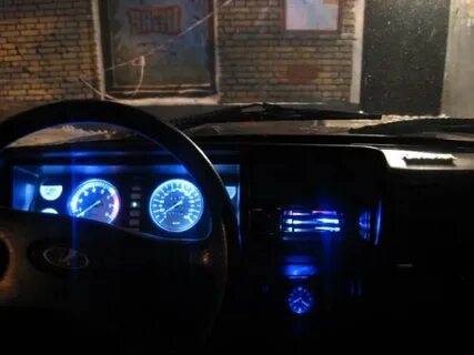 Светодиодная панель ваз 2107