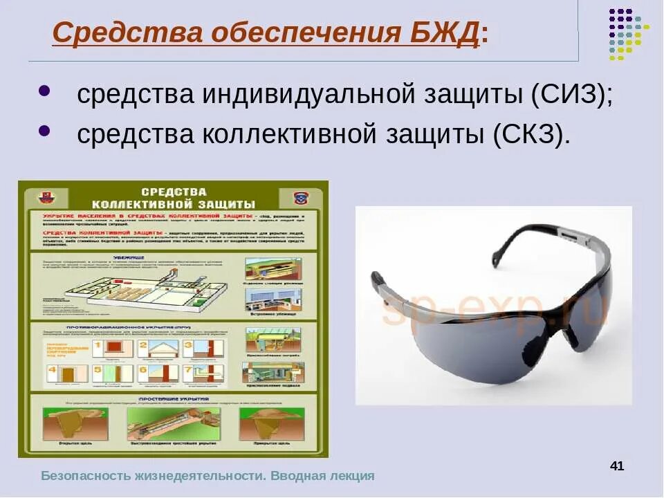 Пользование коллективными средствами защиты. Средства индивидуальной защиты и коллективной защиты БЖД. Средства коллективной и индивидуальной защиты (СКЗ И СИЗ. Средства индивидуальной защиты СКЗ. Средства обеспечения БЖД.