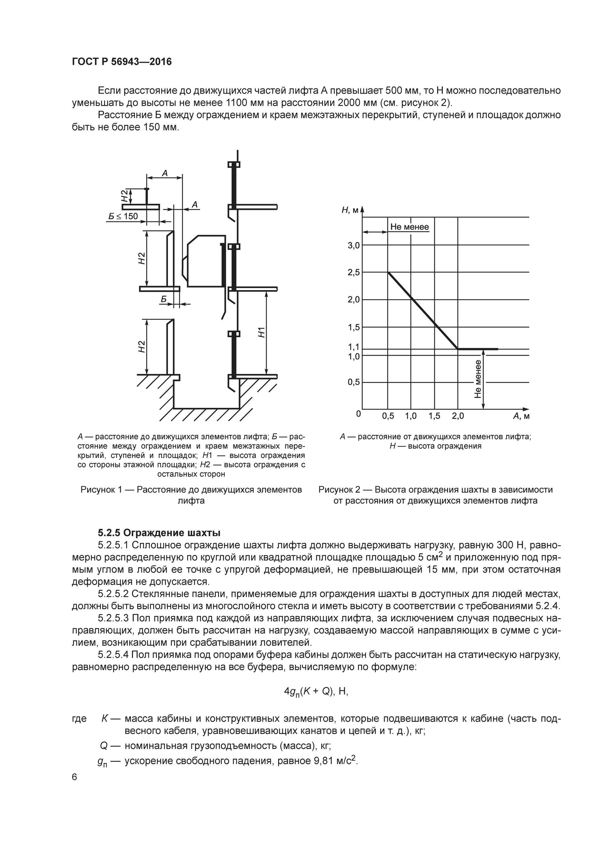 Гост лифты 2016. ГОСТ Р 56943-2016 объект стандартизации. Направляющие кабины лифта ГОСТ. Ограждения лифтовых шахт высота ограждения. Крепление направляющих лифта ГОСТ.