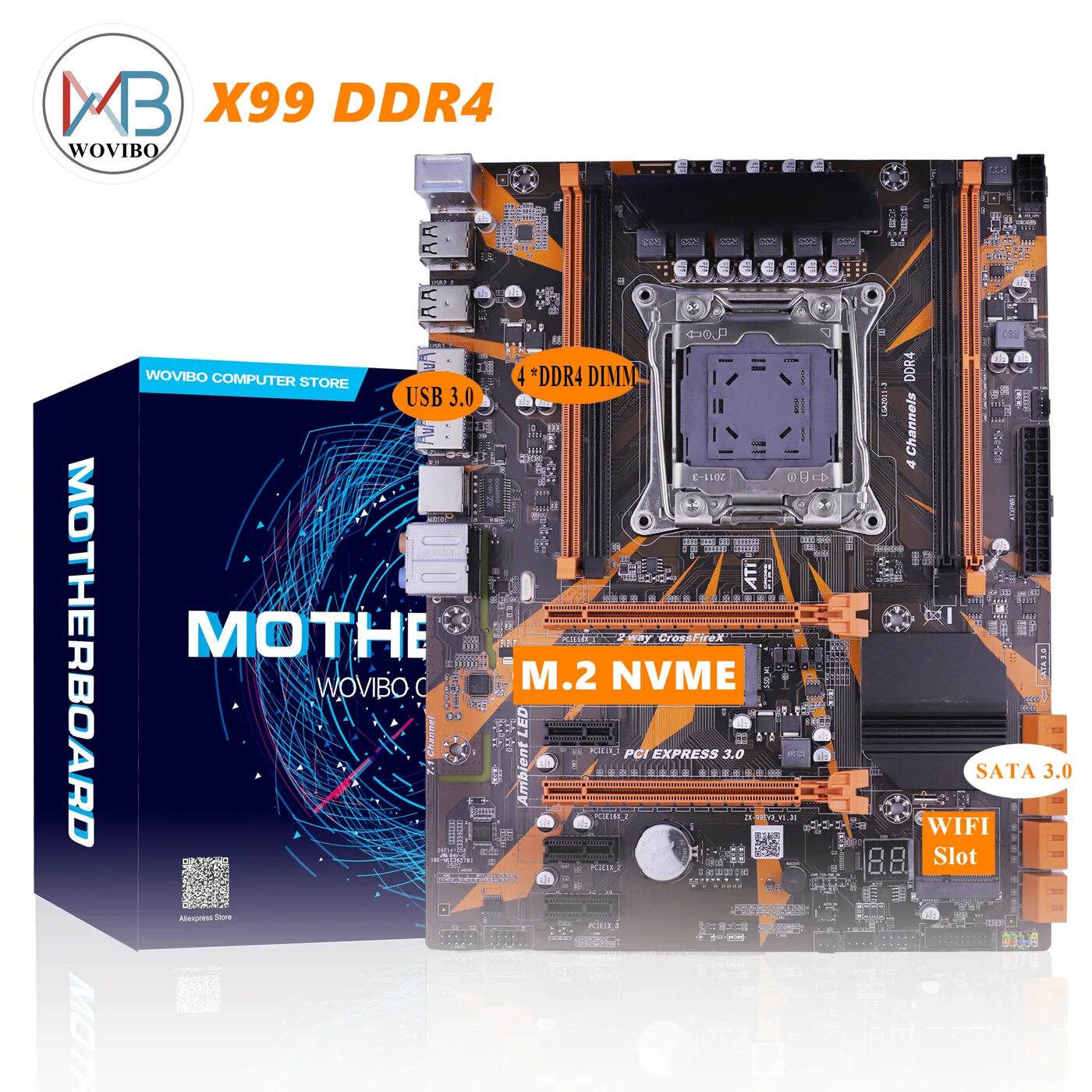 X99 reg. Wovibo 4a. Motherboard wovibo Computer Store.