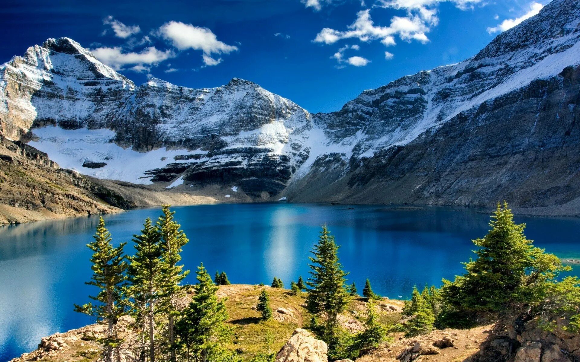 Картинки на экран красивые большие. Озеро Морейн в Канаде. Национальный парк Йохо Канада. Озеро Онтарио горы. Заповедник Банф Канада.
