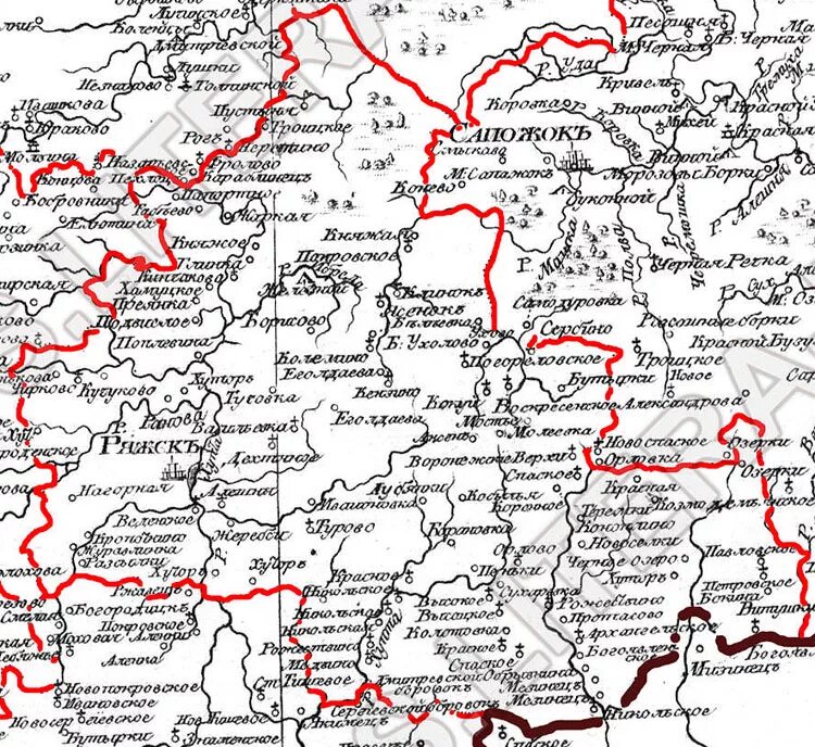 Карта Ряжского уезда Рязанской губернии. Карта Рязанской области 1920 года. Ряжский уезд Рязанской губернии. Карта Рязанской губернии 1800 года. Еголдаево рязанская область на карте