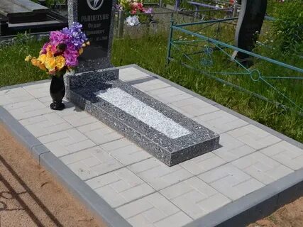 Плитка для благоустройства могил