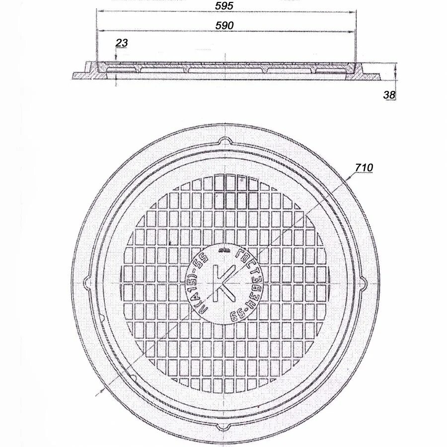 Толщина люка. Люк чугунный канализационный 650. Люк канализационный полимерный квадратный 700мм на 700 размер. Люк полимерный канализационный легкий Тип л(а15)-в.1-60 чертеж. Люк чугунный диаметр крышки 632.