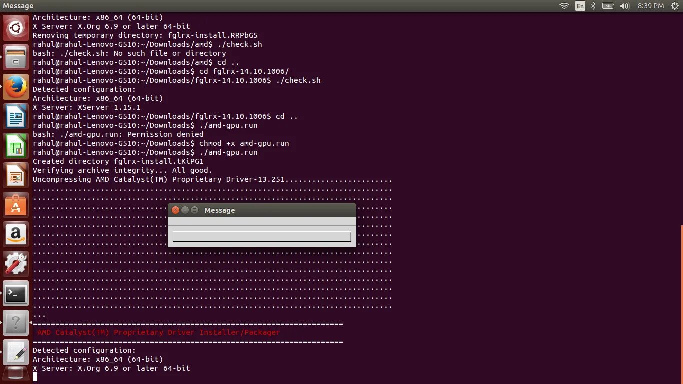 Linux AMD Driver. Radeon software Ubuntu. Установить fglrx-Core Ubuntu. Detect configuration