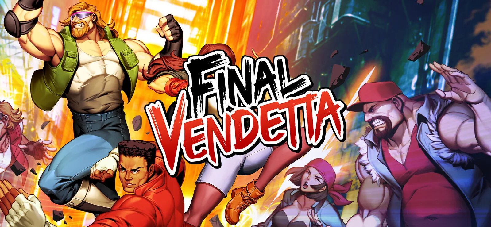 Final vendetta. Final vendetta игра. final vendetta cover. final vendetta switch. игрок с битой замах арт.