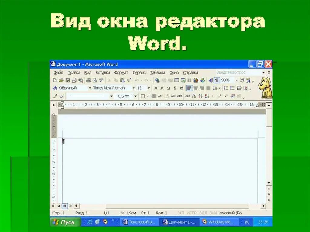 Окно редактора Word. Окно редактора в ворд. Вид окна Word. Типы окон в Ворде. Документ word имеет расширение