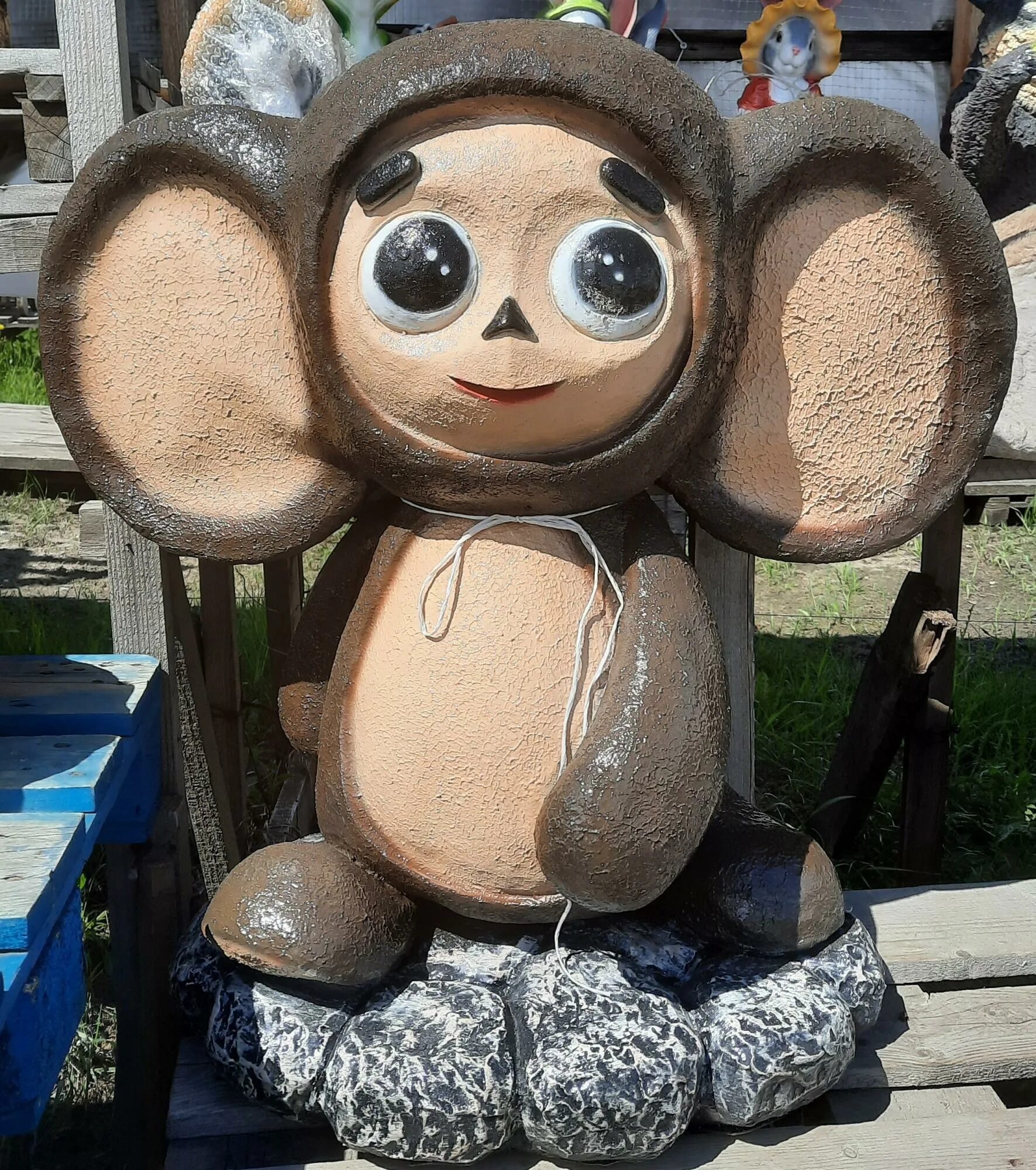 Лепка чебурашка. Садовая фигура чебурашка. Фигура чебурашки. Чебурашка фигура. Фигура чебурашки.