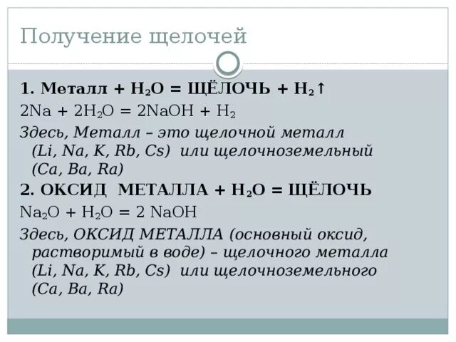 Rb2o h2o. Металлы h2o. H2o щелочь. H2 металл. Металл + o2.