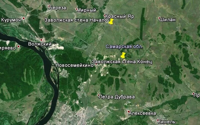 Самарский вал. Великая волжская стена. великая заволжская стена на карте. заволжская стена. заволжский исторический вал на карте.