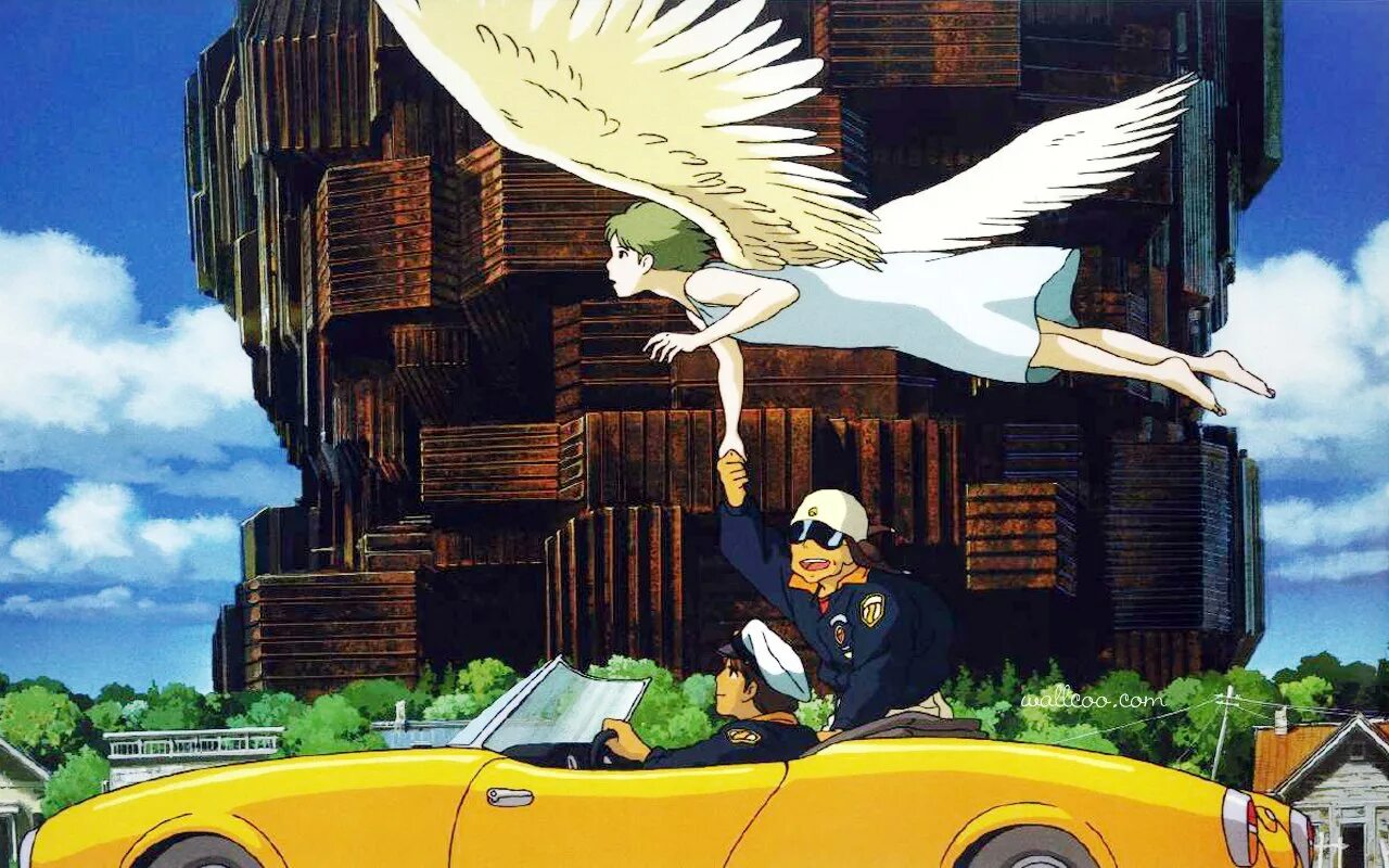On your left. Хаяо миядзаки на старт! (1995). хаяо миядзаки на старт ангел. на старт аниме хаяо миядзаки. on your mark хаяо миядзаки.