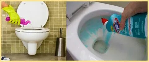 Чистить унитаз уксусом