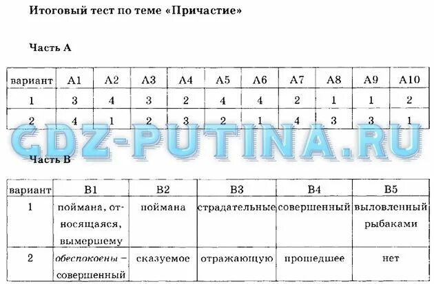 Тест по русскому языку 7 класс по теме Причастие. Итоговый тест по теме Причастие 1 вариант. Тест на тему Причастие 7 класс. Контрольная работа тест по русскому 7 класс Причастие.