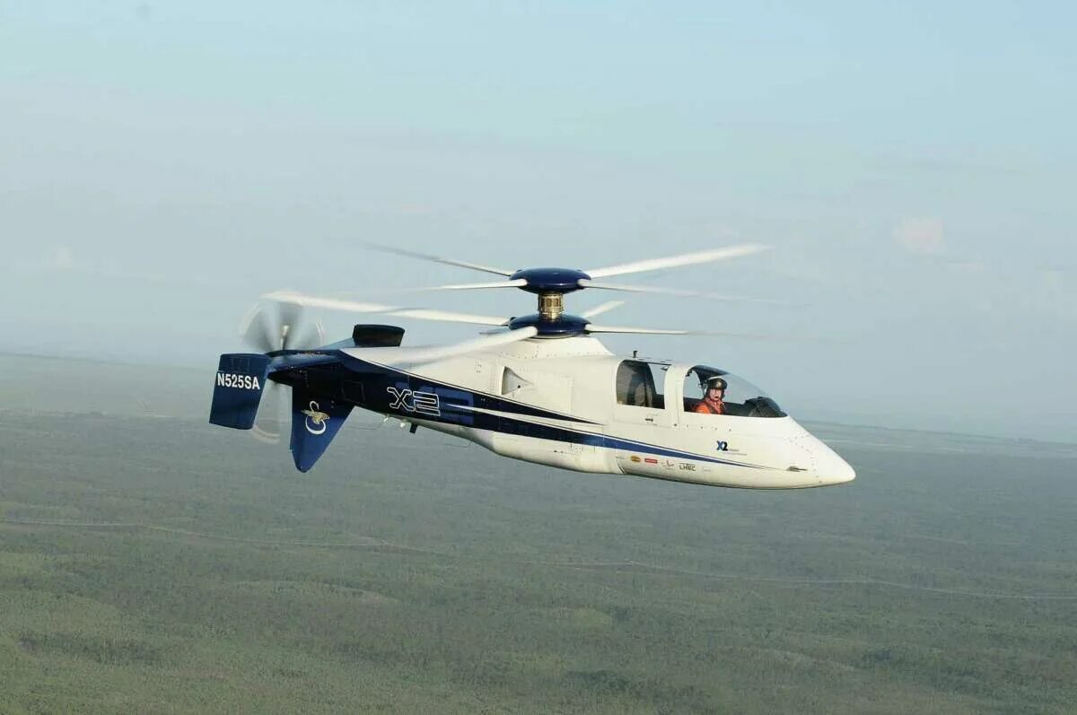 Sikorsky x2 вертолет. Сикорский вертолет s-97. Сикорский двухвинтовой вертолёт. Винтокрыл вертолёт.