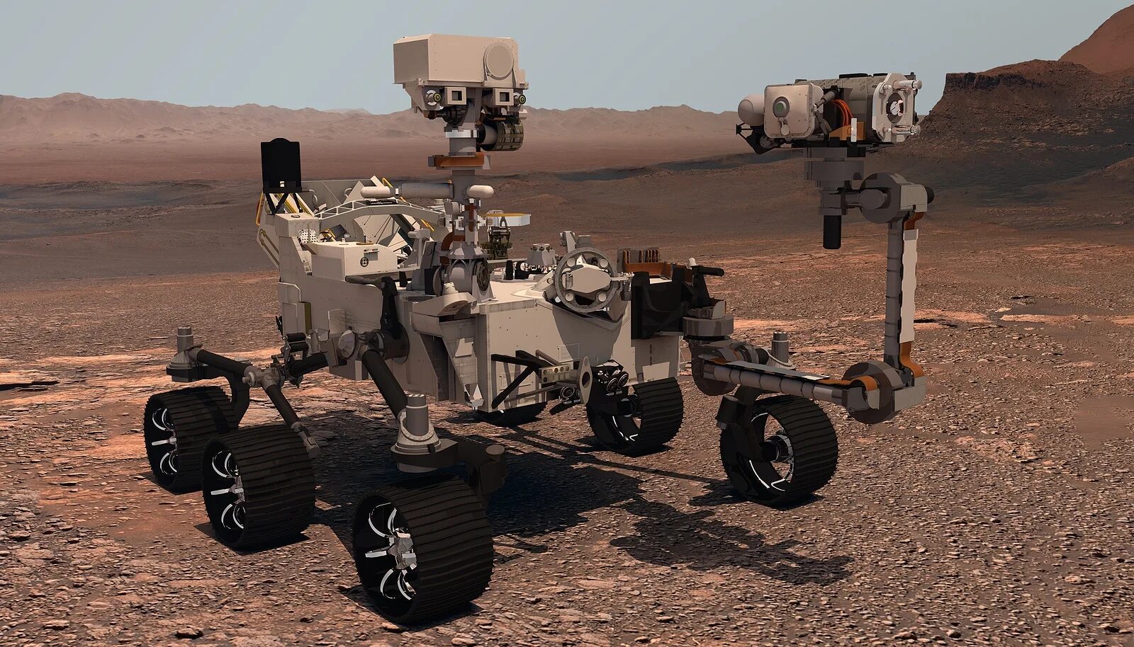 Mars robot