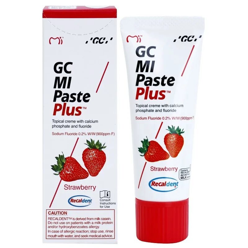 Gc mi paste. Зубной гель «gc mi paste plus». tooth mousse клубника. m plus пастасы.