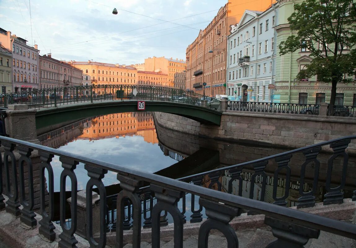 Demidov Bridge, St. Petersburg, Russia