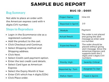 Bug report