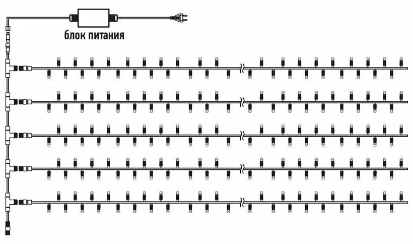 Составляющие гирлянды. Схема соединения гирлянды пять проводов. Цветомузыка из китайской гирлянды 220 вольт. Гирлянда электрическая бахрома 96 ламп 4х0,6 электросхема. Схема гирлянда занавес 3х3.