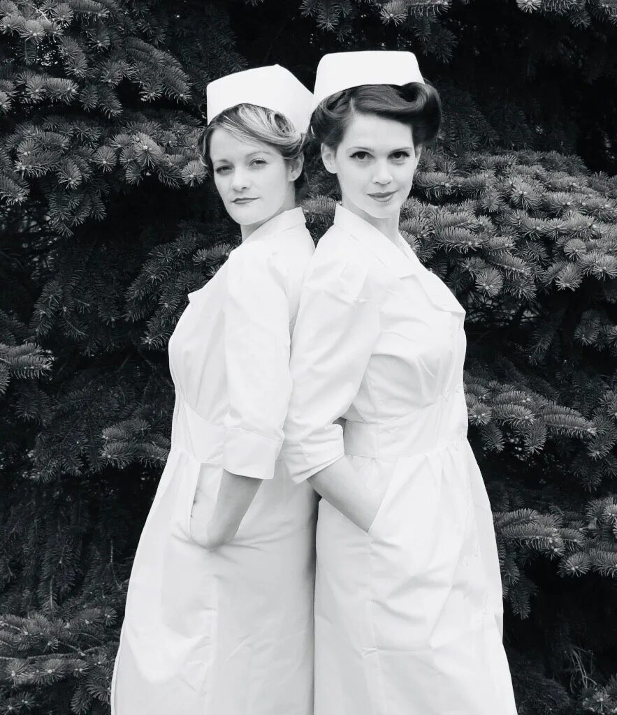 Подружка медсестры сделала все красиво miss driada. Русские медсестры. Форма медсестры 50х годов. Медсестра 50-х. Молодые медсестры.