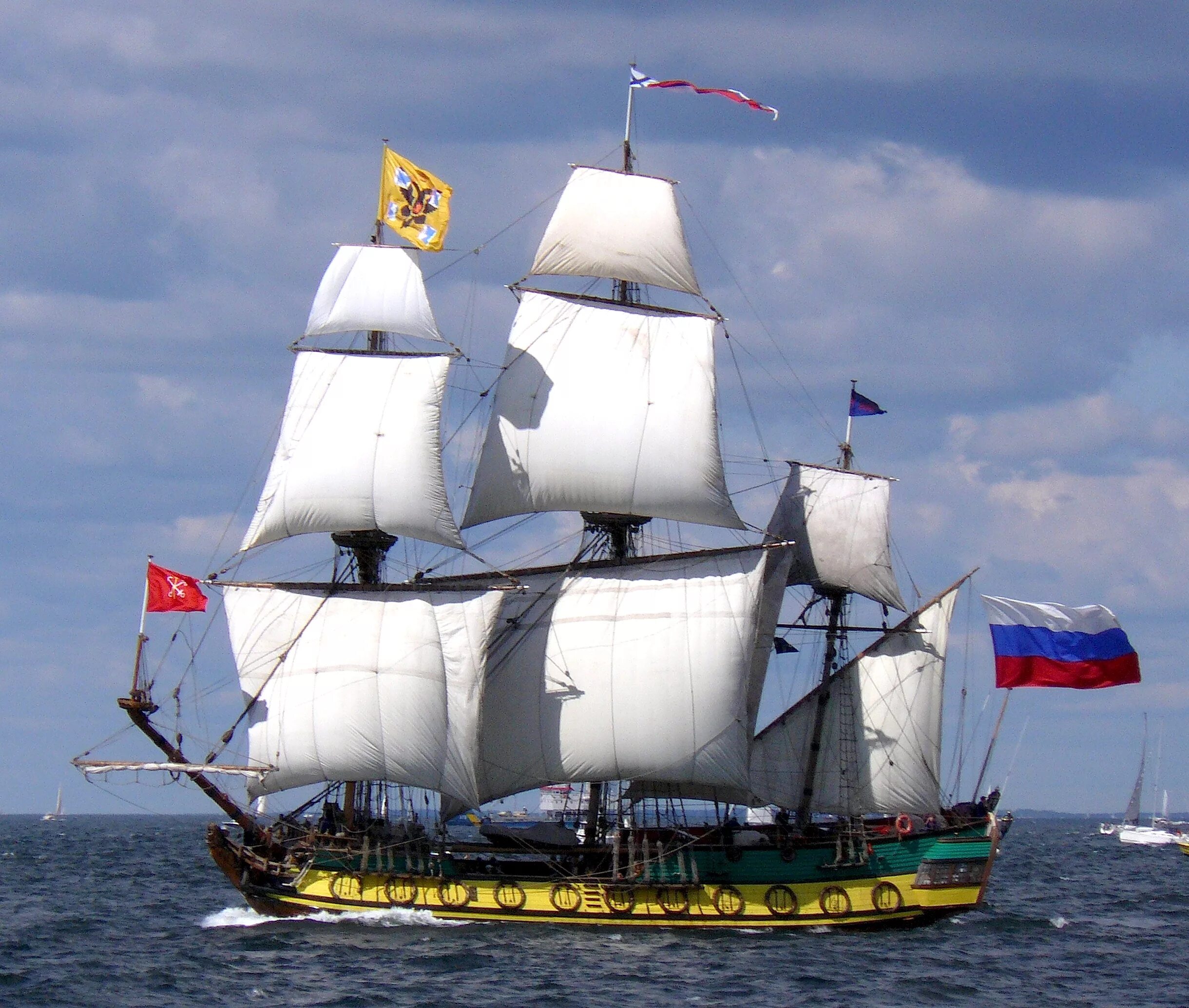 Фрегат Штандарт. Штандарт Фрегат, 1703. Парусный Фрегат Балтийского флота Штандарт. Корабль 1 22