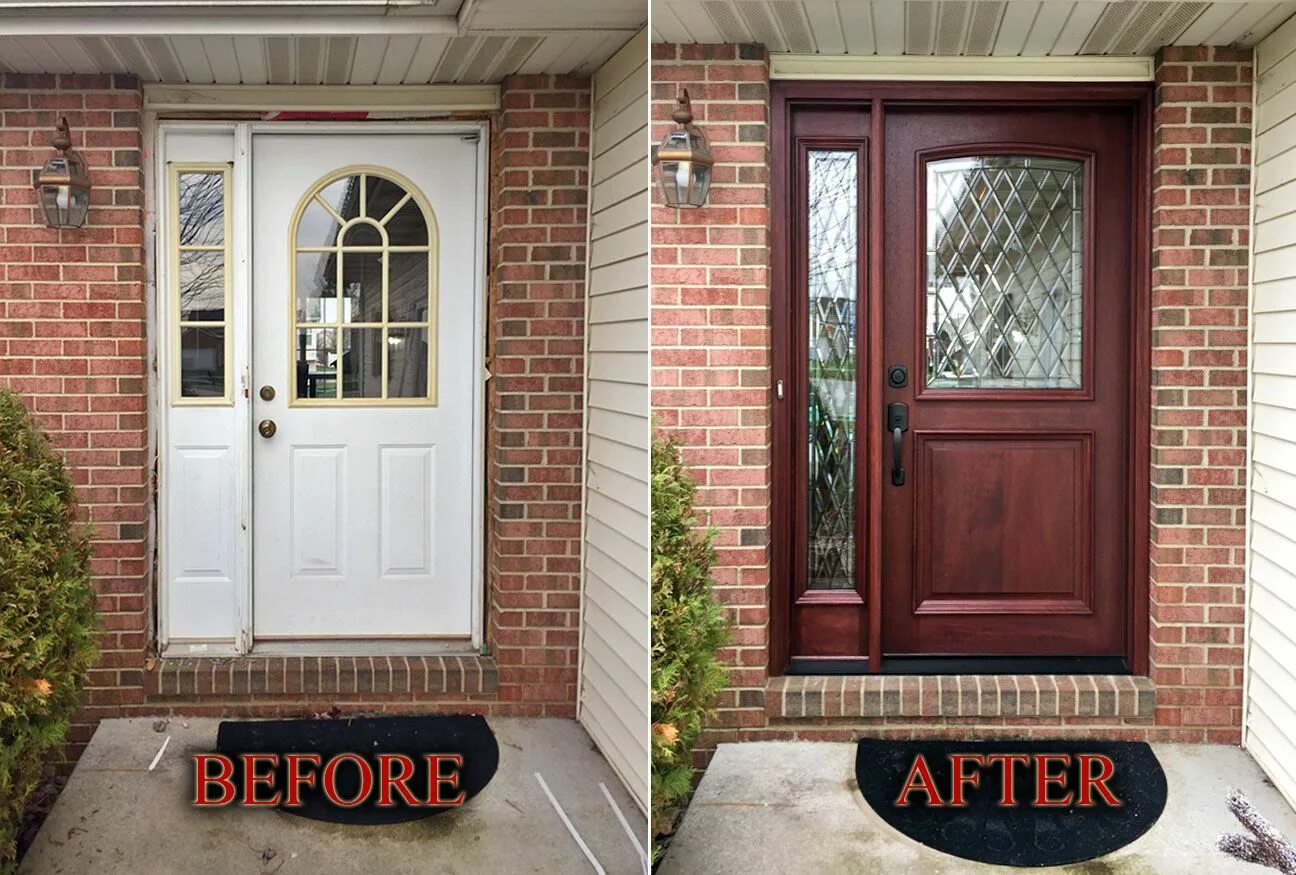 Replace door. After дверь. steel door. fiberglass doors. doors gallery.