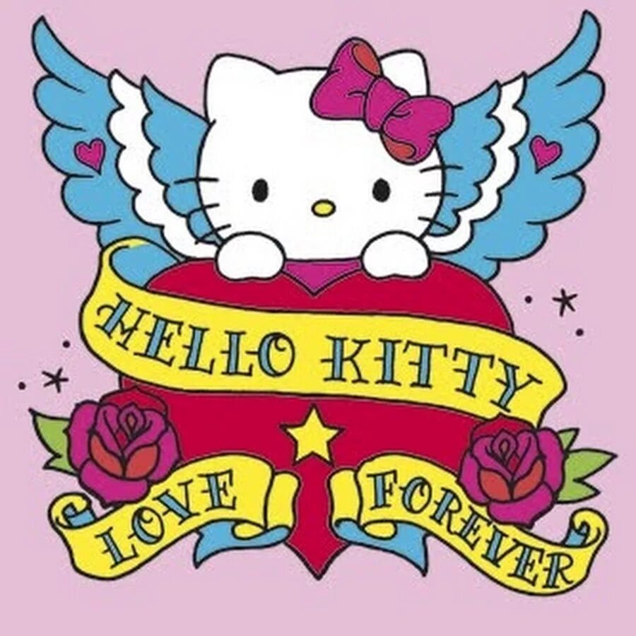 Хеллоу сик. Плакаты hello Kitty. Хэллоу Китти панк Эстетика.