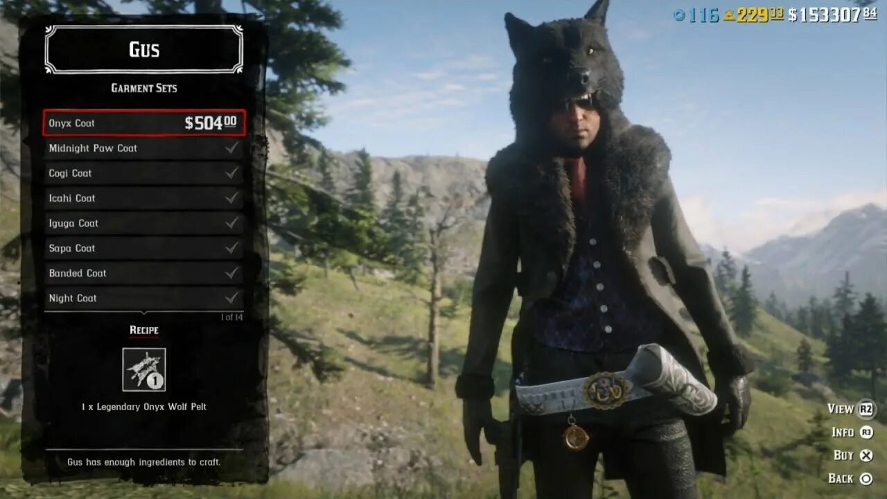 Легендарные шкуры rdr2. Legendary Onyx Wolf rdr 2. Red Dead Redemption 2 шапка волка. Костюм волка.