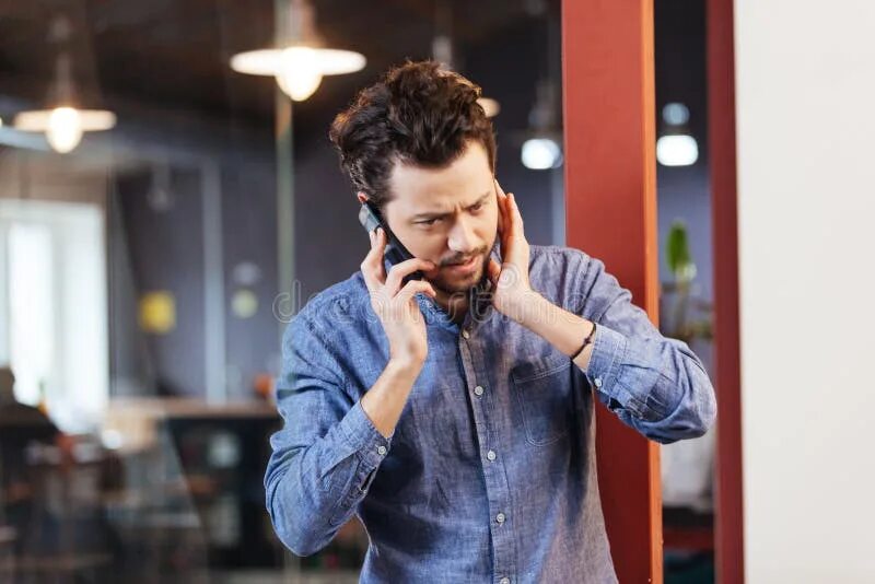 Who is talking on the phone