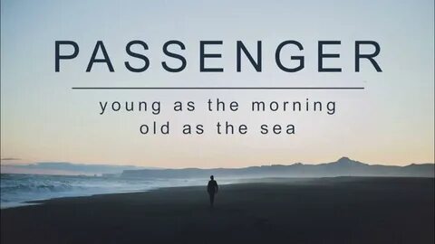 He is the passenger