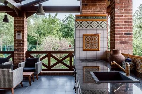 Плитка для мангальной зоны