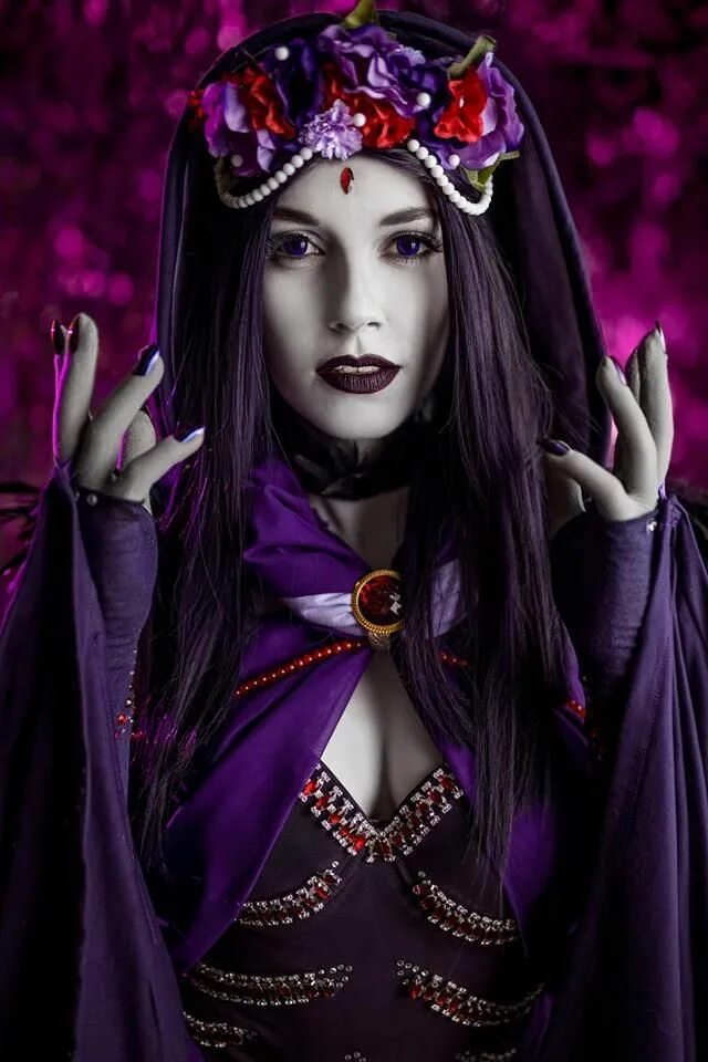 Raven cosplay. Рейвен косплей. Рейвен ДС арт.