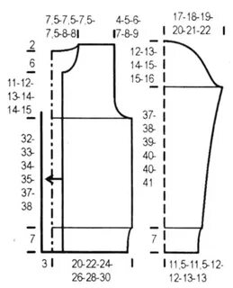 Размер кофты 54